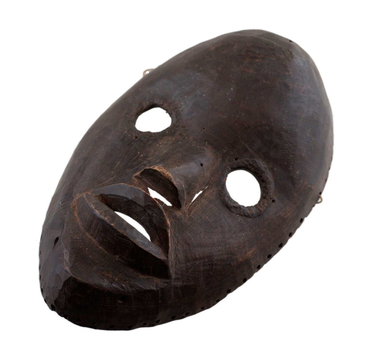 Masque passeport africain Dan du Liberia – sculpture en bois