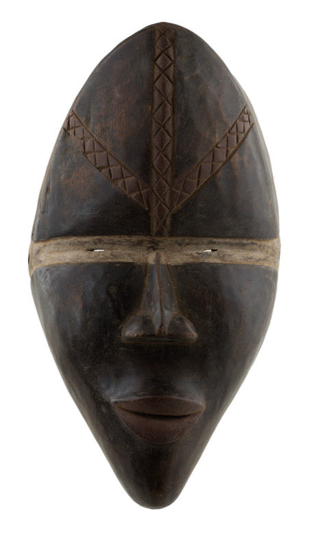 Masque de course Dan Tankaglé du Liberia – masque africain en bois