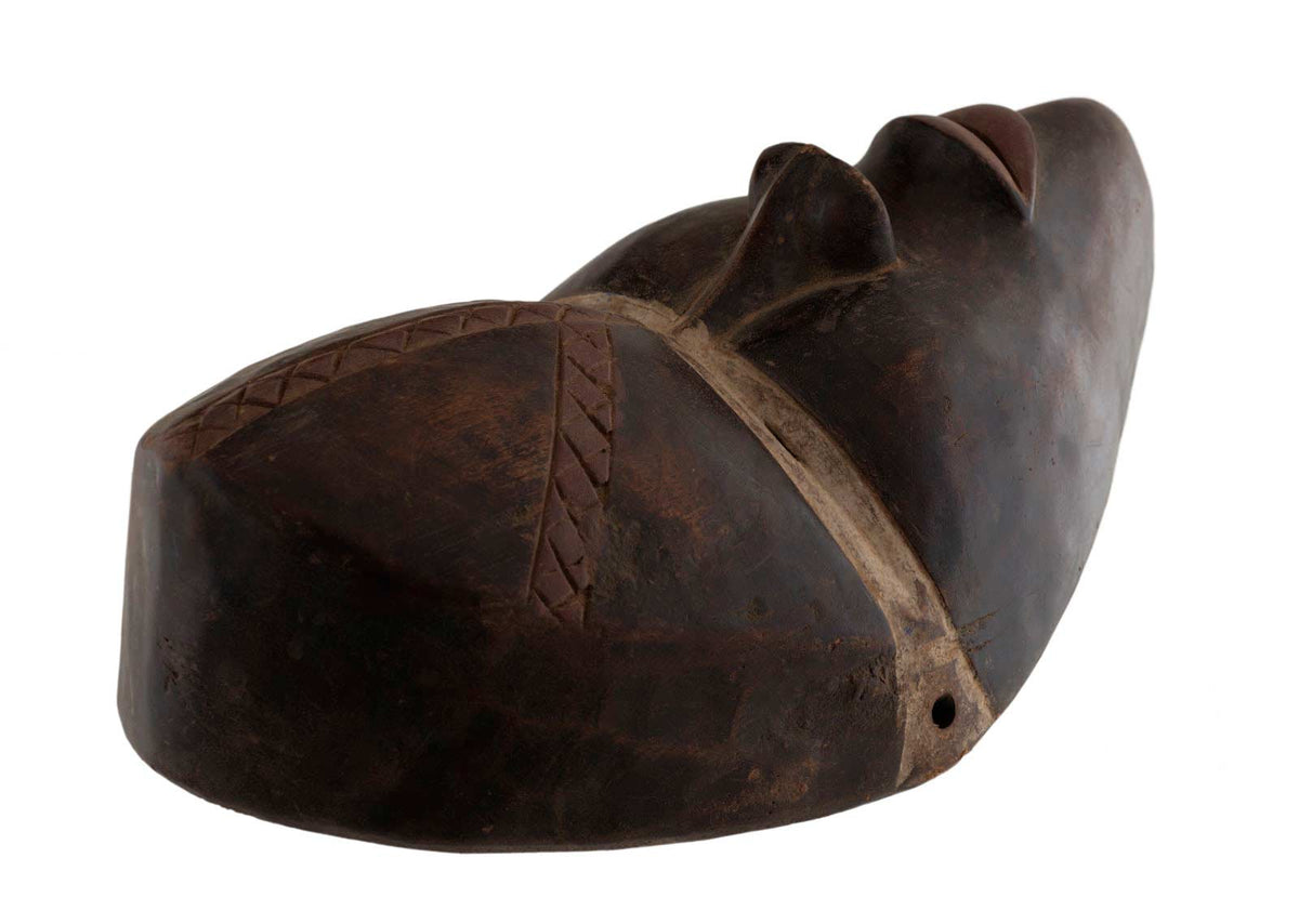 Masque de course Dan Tankaglé du Liberia – masque africain en bois