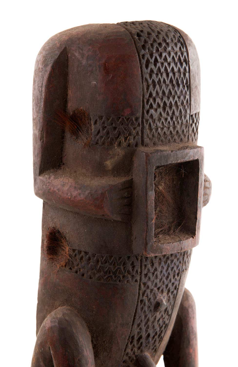 Statue Herero en bois – Rituel initiatique, Namibie