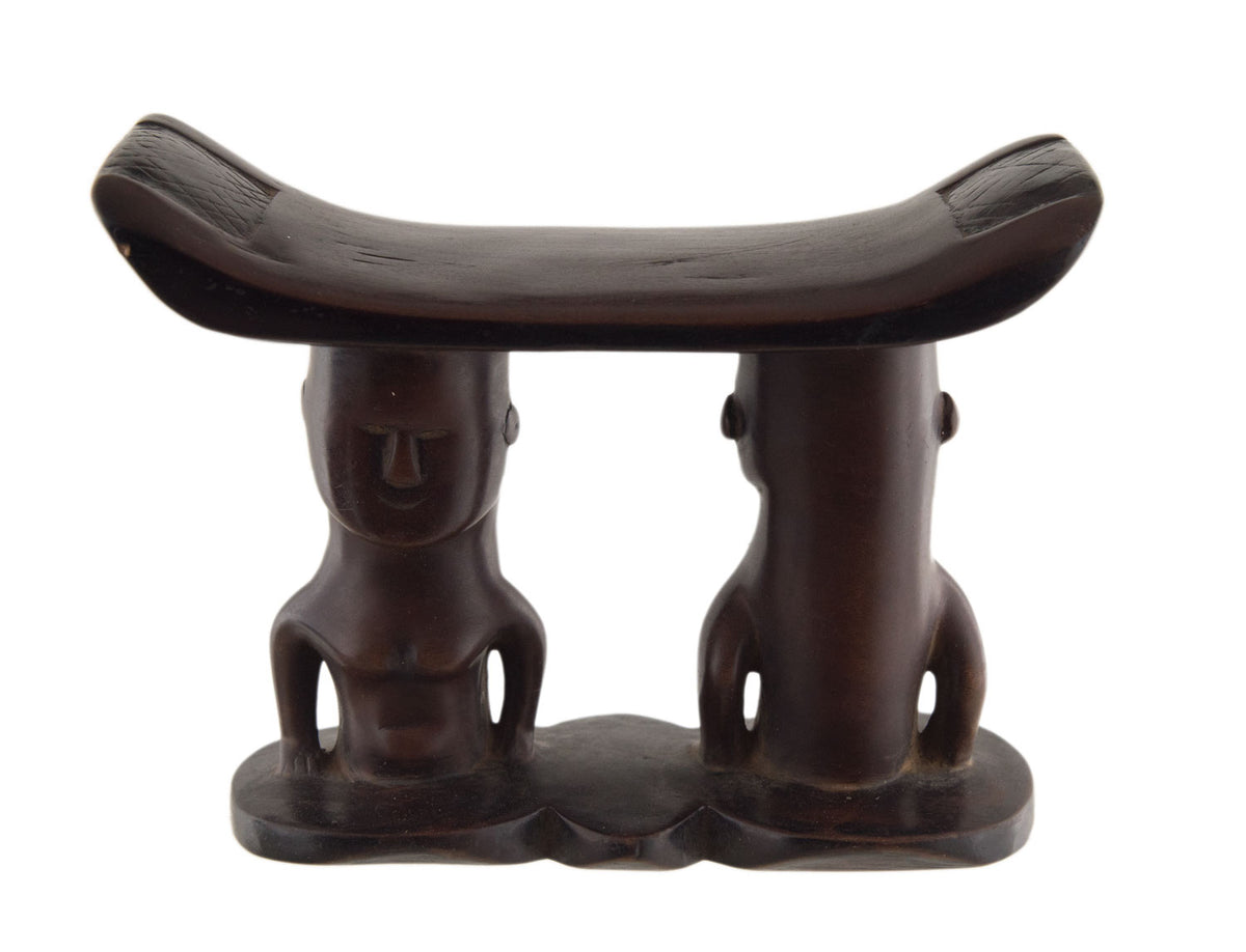 Appui-nuque figuratif de RDC – Repose-tête en bois