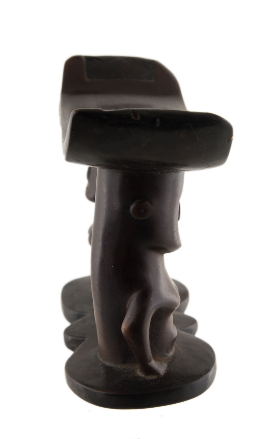 Appui-nuque figuratif de RDC – Repose-tête en bois