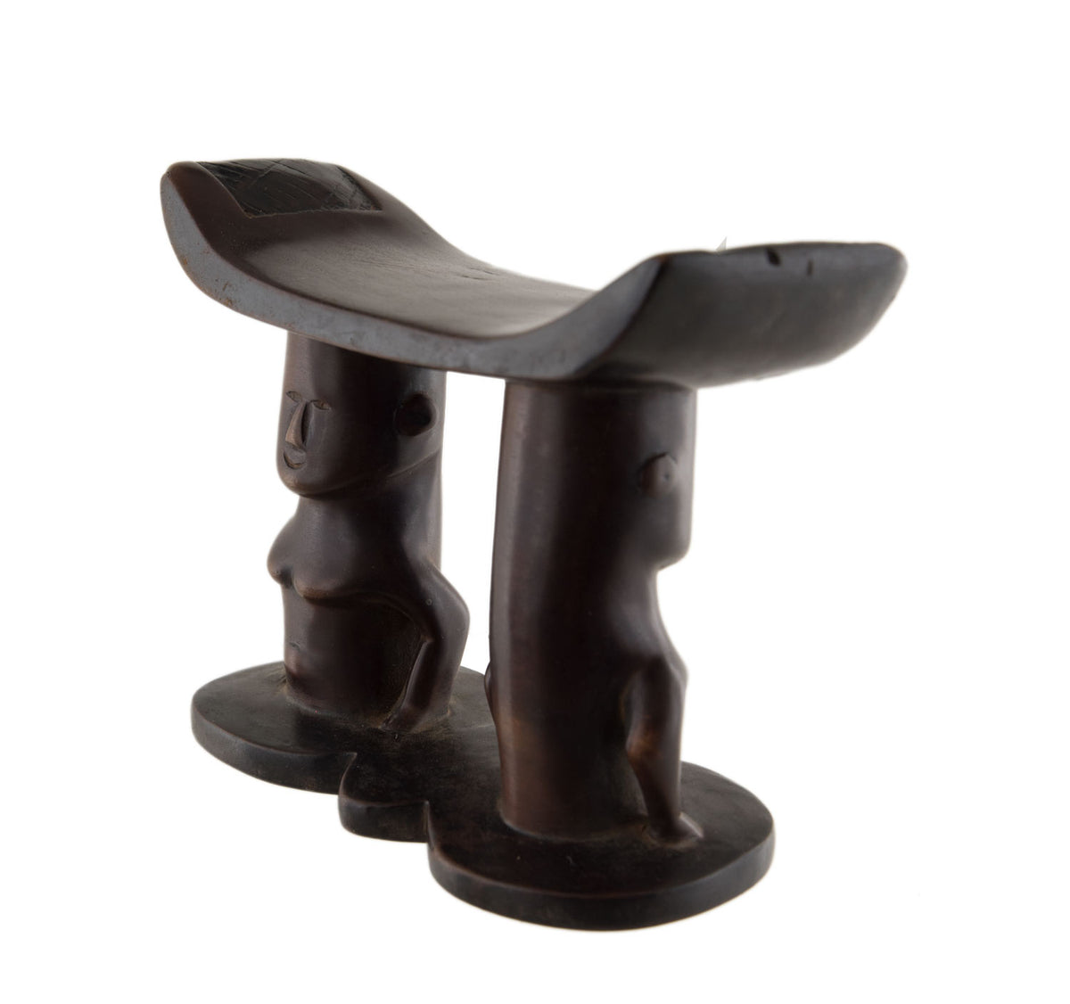Appui-nuque figuratif de RDC – Repose-tête en bois