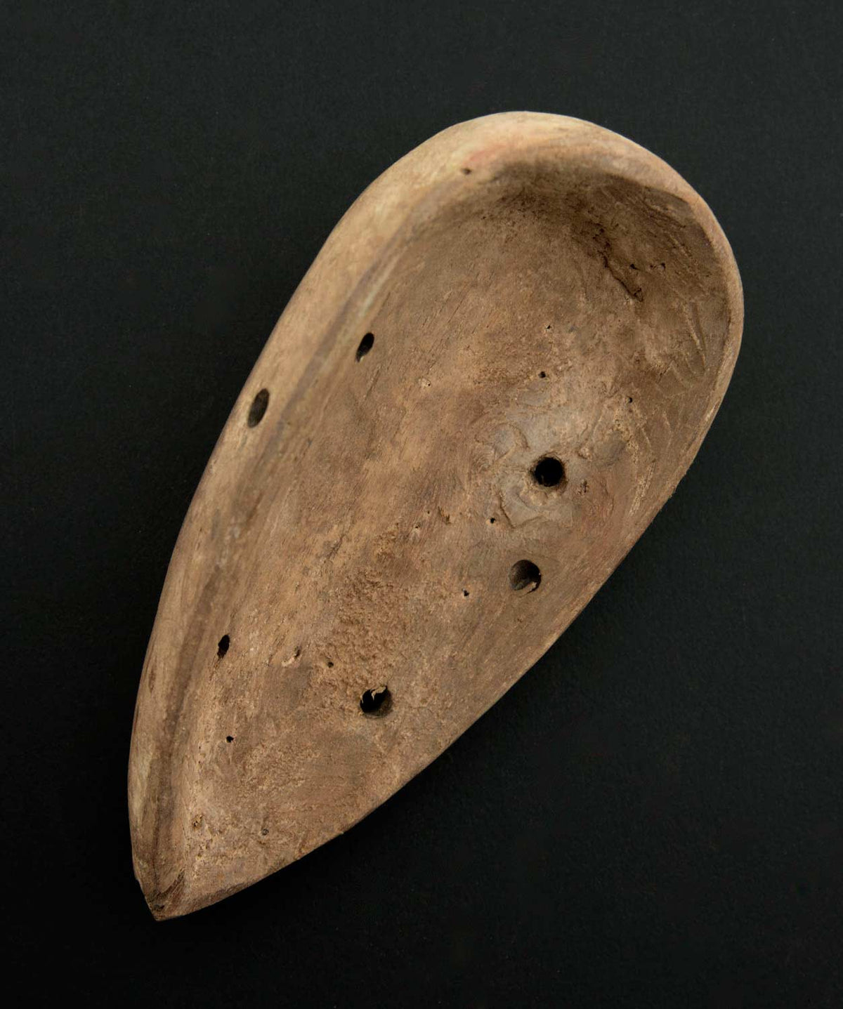 Masque passeport Lega – Masquette africaine miniature en bois 17 cm