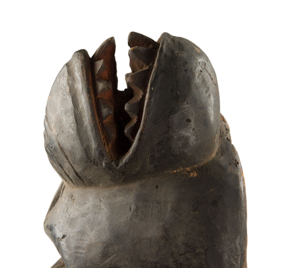 Masque africain Singe Bulu Boulou du Cameroun – bois et pigments