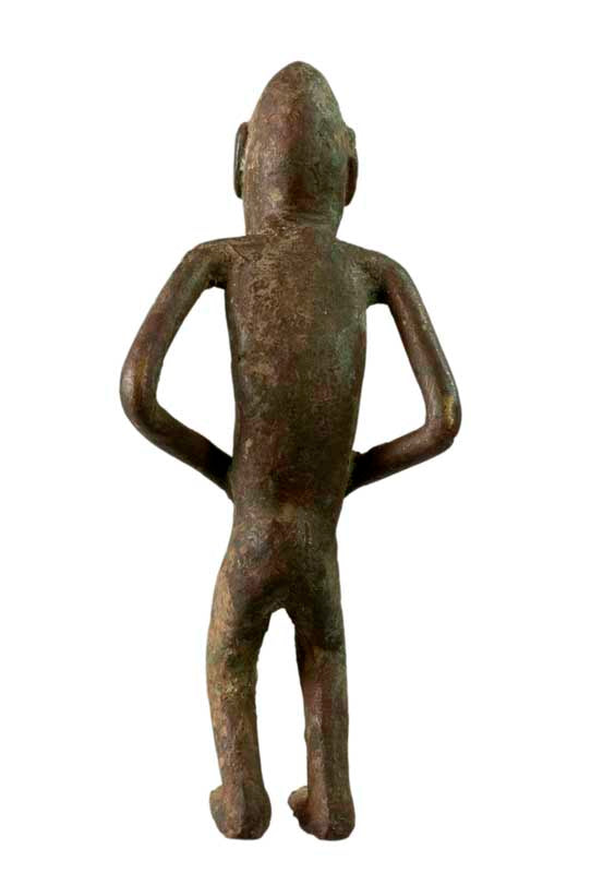 Statue Dogon en bronze – Figurine d'ancêtre, Mali