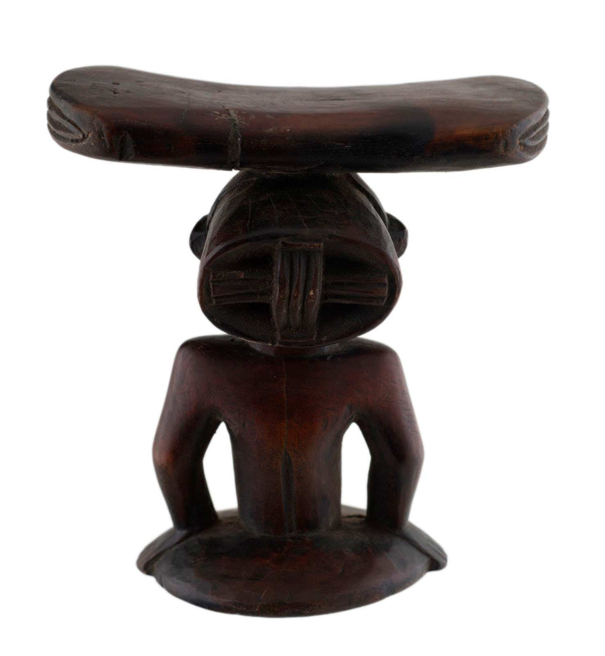 Appui-nuque Luba – Repose-tête traditionnel de RDC
