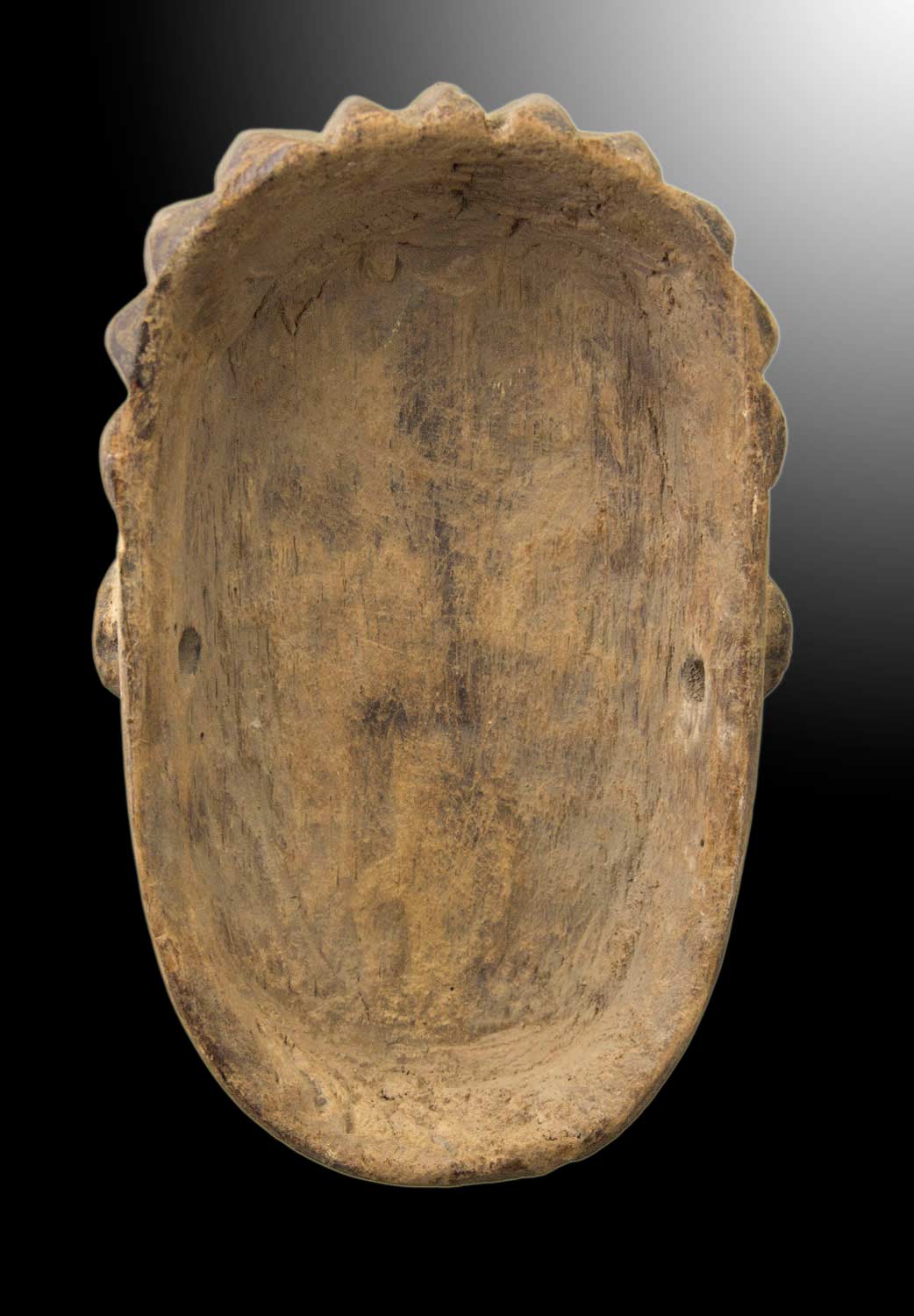 Masquette Mitsogho – Masque diminutif passeport africain en bois