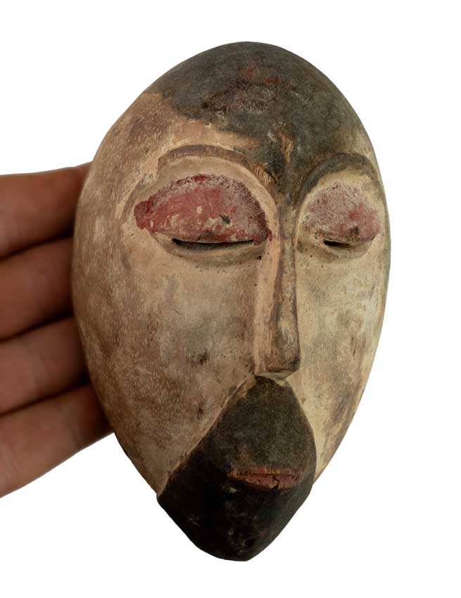 Masquette africaine – Masque diminutif passeport en bois
