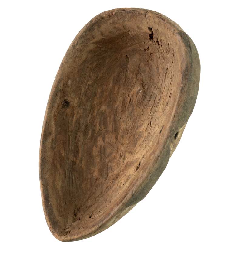 Masque passeport africain – Masquette en bois et pigments 15 cm