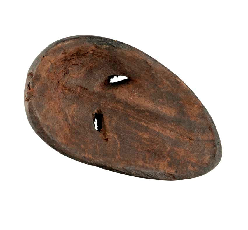 Masque passeport africain – Masquette en bois et pigments 13 cm