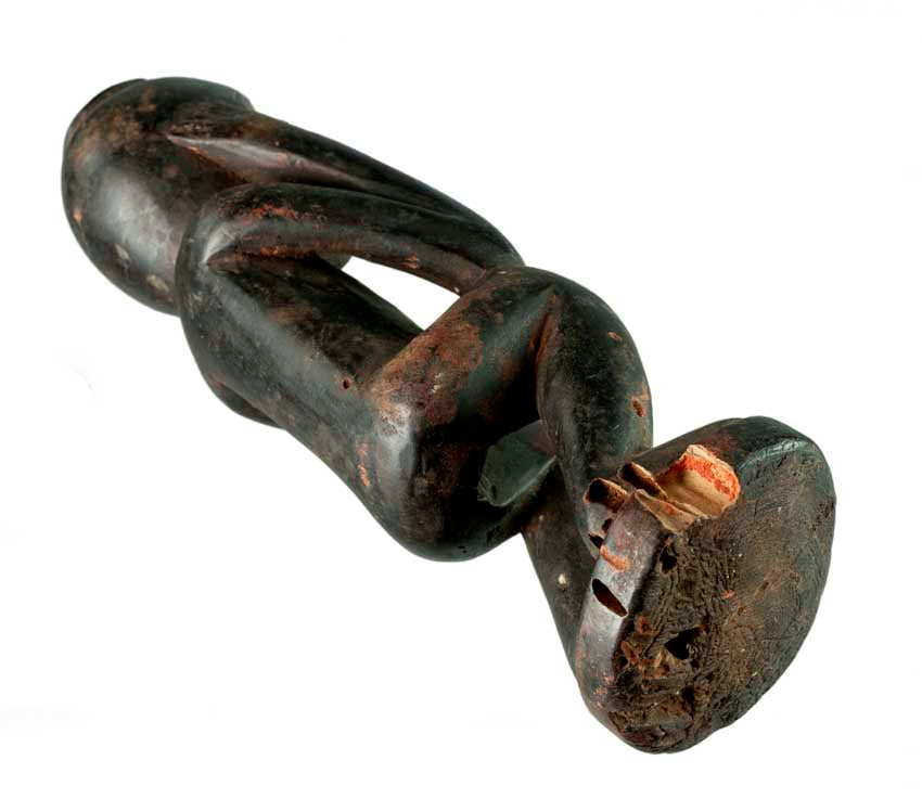Statuette Lulua – Sculpture africaine en bois de République Démocratique du Congo