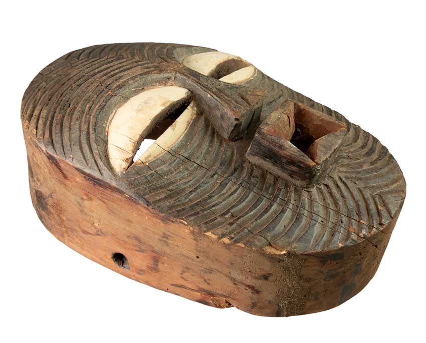 Masque africain Luba Kifwebe – Sculpture traditionnelle en bois