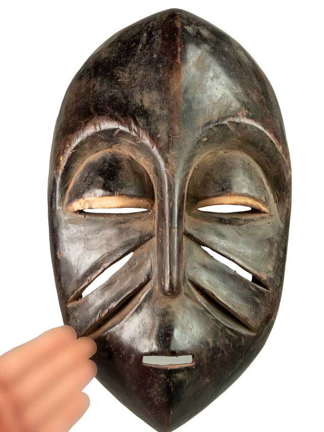 Masque africain Yela Mbole – Art coutumier
