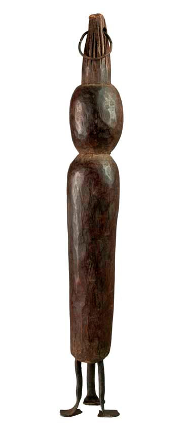 Statuette africaine Chamba – Sculpture traditionnelle en bois du Nigéria