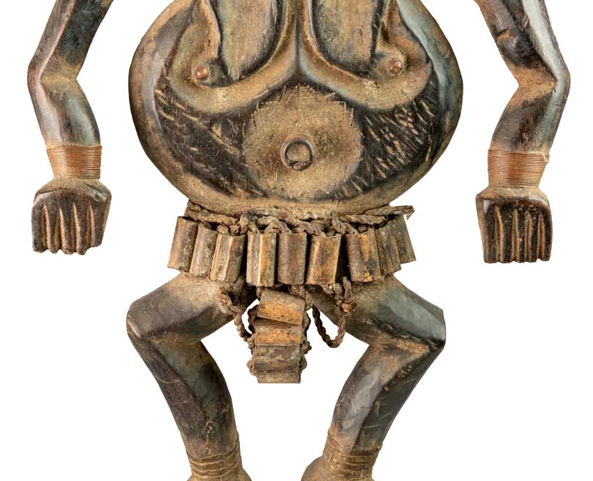 Statue africaine marionnette Tikar – Cameroun