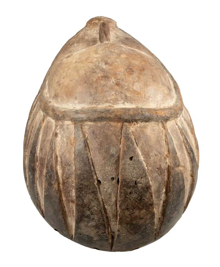 Masque africain Fang en bois – sculpture d’Afrique centrale