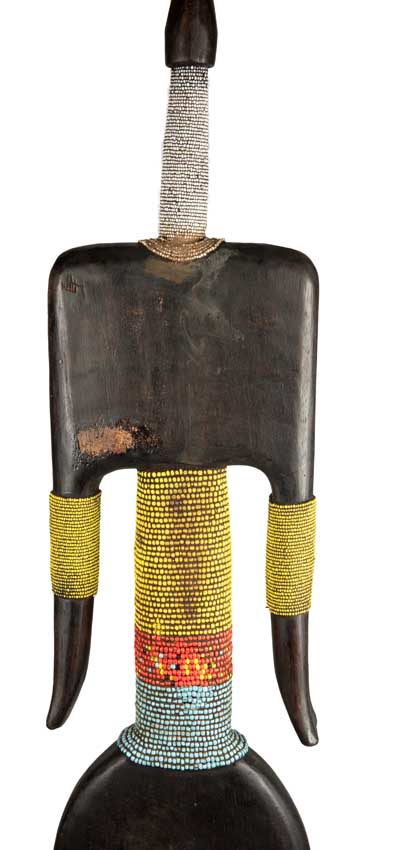 Grande statue Namji – Poupée africaine de 104,5 cm du Cameroun