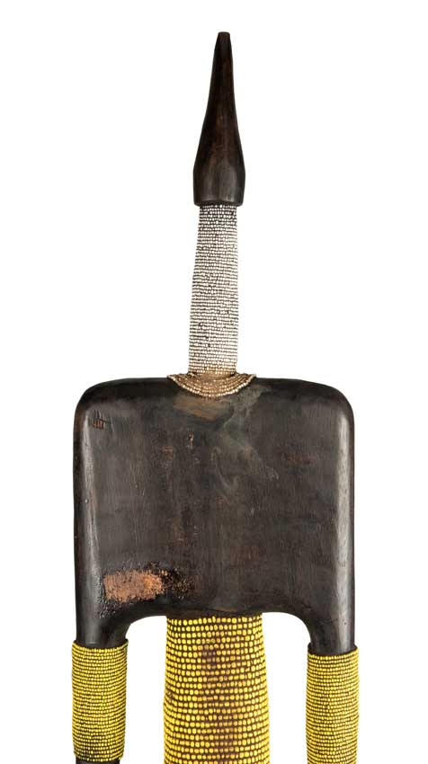 Grande statue Namji – Poupée africaine de 104,5 cm du Cameroun