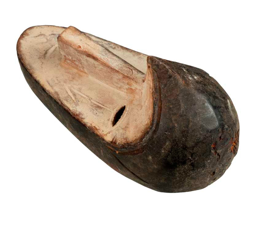Masque passeport Fang – Masquette africaine en bois 17,5 cm