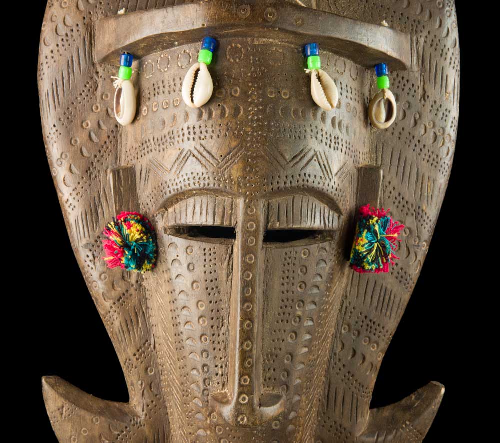 Masque Bambara Marka du Mali – masque africain en bois