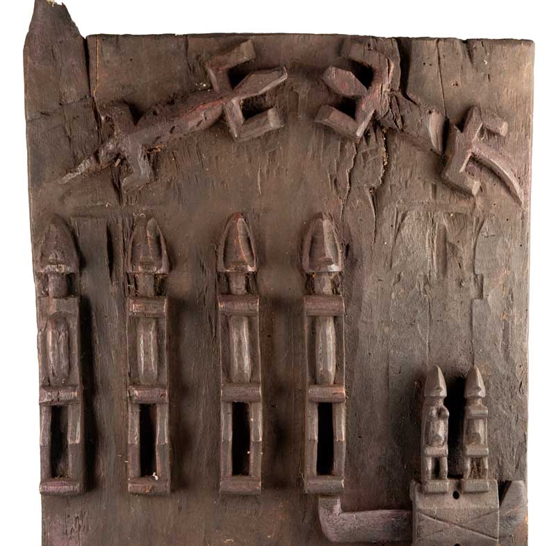 Porte Dogon – Sculpture africaine en bois