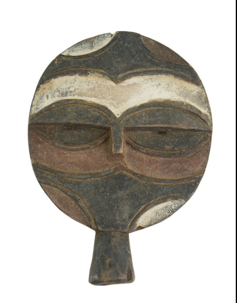 Masquette Teke Tsaye Kidumu – Masque passeport africain en bois