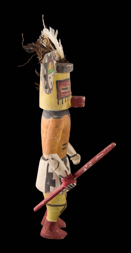 Poupée style Tawa Hopi – Kachina amérindienne du Soleil 34,7 cm