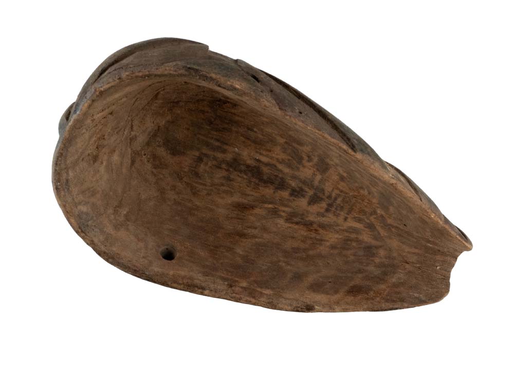 Masque passeport Kifwebe Songye – Masquette africaine en bois
