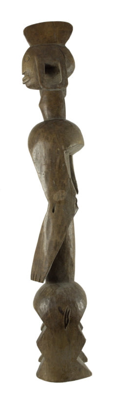 Statue Mumuye – Sculpture africaine en bois du Nigéria 76,5 cm