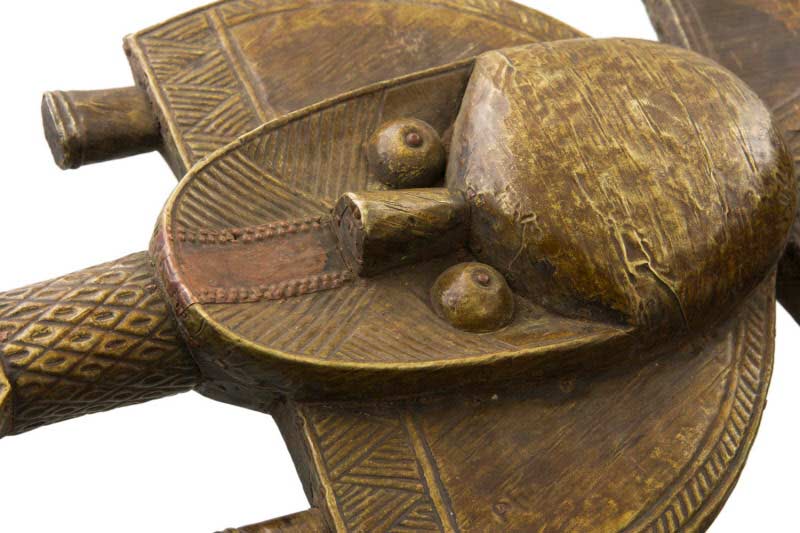 Statue reliquaire Kota Bwiti Mahongwe – Art africain du Gabon 52 cm