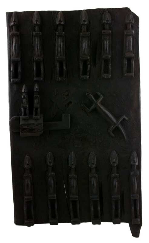 Porte Dogon de grenier à mil – Mali