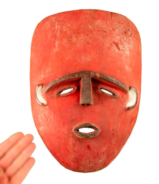 Masque africain Mbouaka – Sculpture traditionnelle en bois