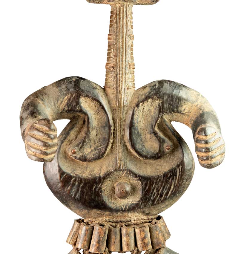 Statue africaine marionnette Tikar – Cameroun
