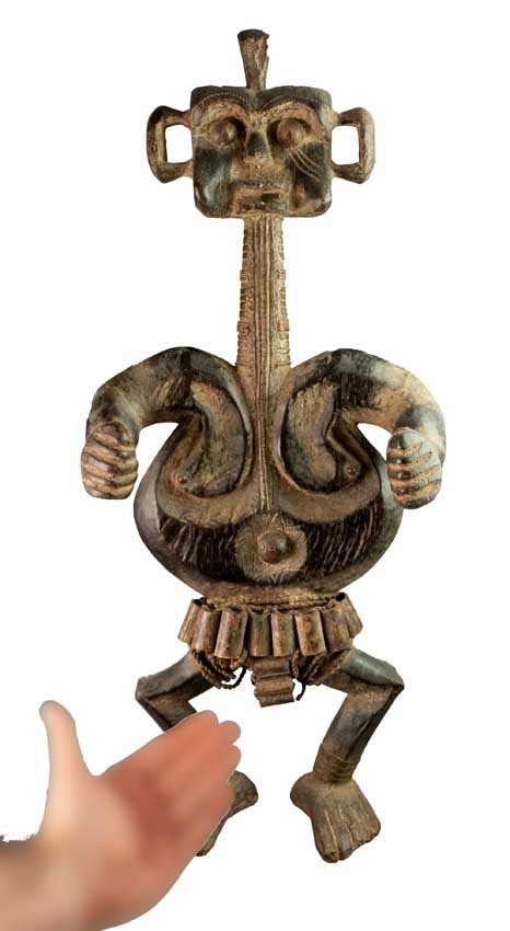 Statue africaine marionnette Tikar – Cameroun