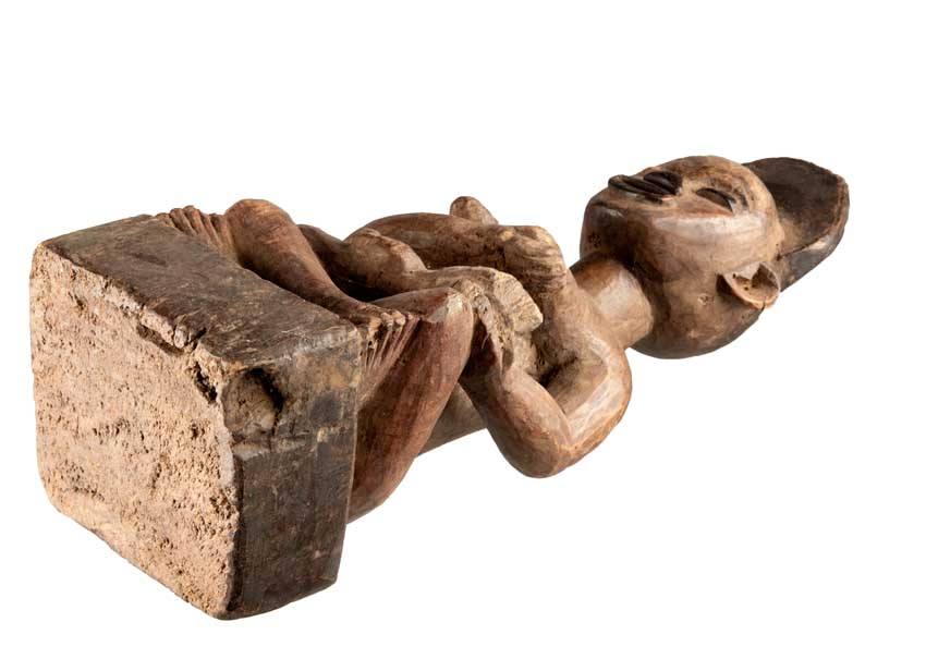 Statue maternité Pfemba (Phemba) Kongo – Sculpture africaine en bois