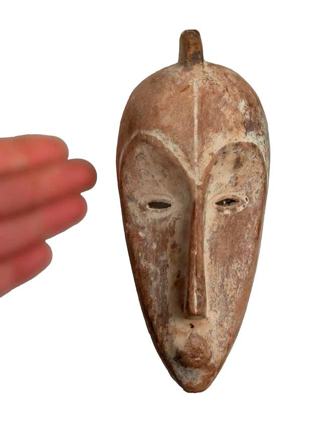 Masque passeport Fang – Masquette africaine en bois