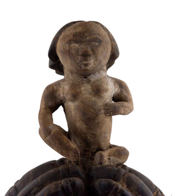 Masque africain Kongo Bakongo – RDC, sculpture en bois