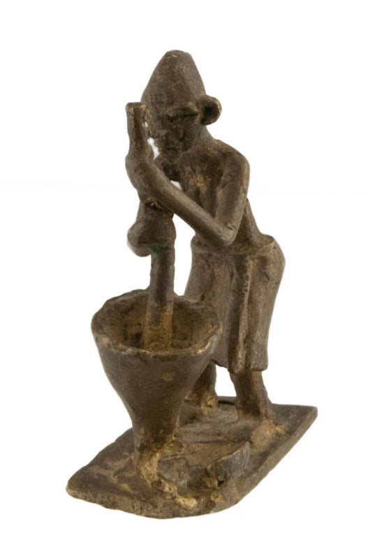 Statuette africaine ancienne en bronze – Ghana