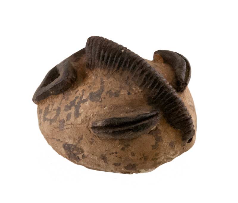 Masque passeport africain en terre cuite – Cameroun
