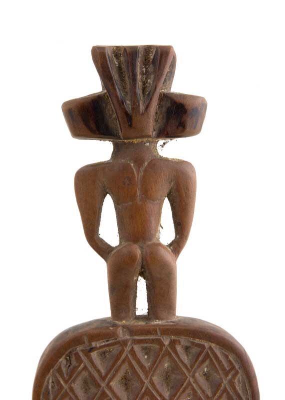 Peigne fétiche Tschokwe Cisakulo en bois – Art africain d'Angola