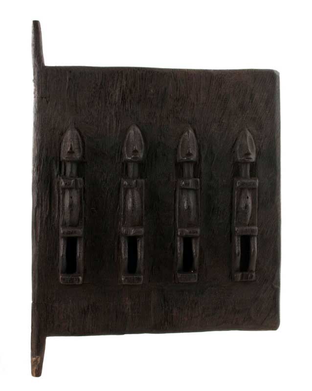 Porte Dogon de grenier à mil – Sculpture africaine