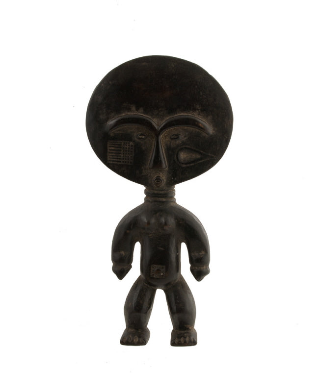 Poupée Ashanti Akuaba – Statue africaine en bois et pigments