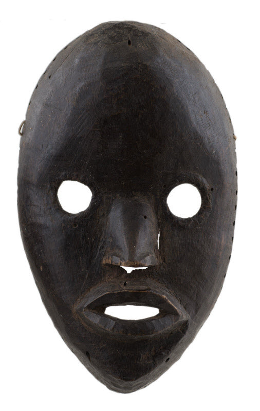 Masque passeport africain Dan du Liberia – sculpture en bois