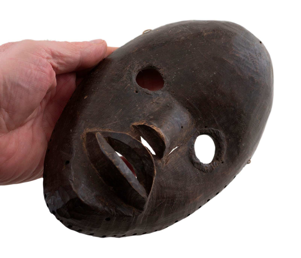 Masque passeport africain Dan du Liberia – sculpture en bois