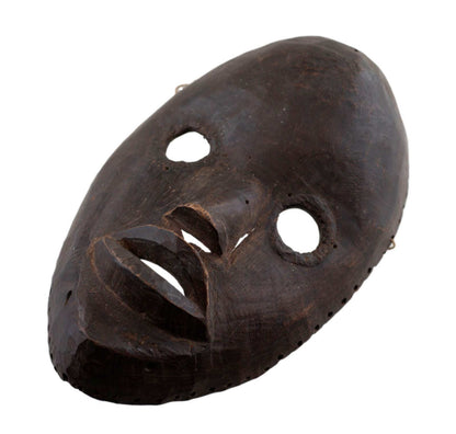Masque passeport africain Dan du Liberia – sculpture en bois