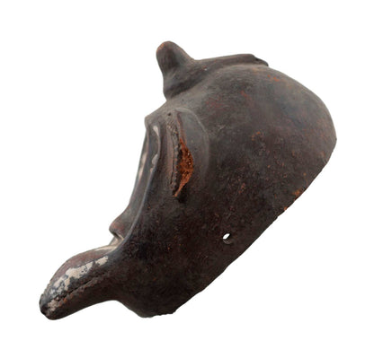 Masquette africaine votive Mahou Dan en terre cuite – partie manquante