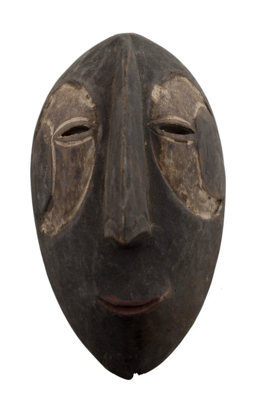 Masquette Igbo Agbogho Mmwo – Masque miniature passeport africain en bois