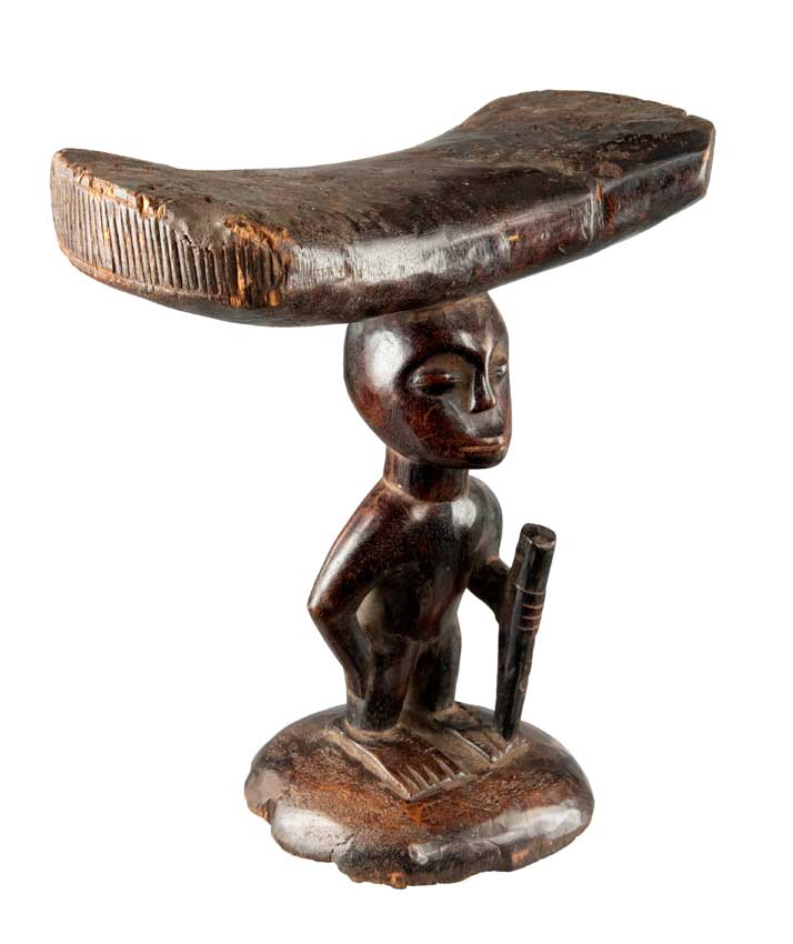 Appui-nuque Luba – Art tribal africain
