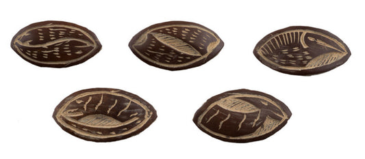 Lot de jetons de jeu d’Abbia Beti – Cameroun